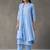 formal women embroidered regular chikankari cotton kurta with trousers & with dupatta