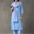 structured women ethnic motifs regular cotton kurta with trousers & with dupatta