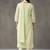 workwear women ethnic motifs embroidered regular chikankari cotton kurta with palazzos & with dupatta