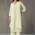 workwear women ethnic motifs embroidered regular chikankari cotton kurta with palazzos & with dupatta
