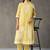 structured women ethnic motifs embroidered regular thread work kurta with trousers & with dupatta
