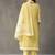 structured women ethnic motifs embroidered regular thread work kurta with trousers & with dupatta