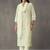 structured women ethnic motifs regular cotton kurta with trousers & with dupatta