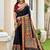 navy_blue ethnic motifs zari saree