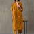 smart women printed regular cotton kurta with trousers
