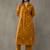 smart women printed regular cotton kurta with trousers