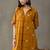 smart women printed regular cotton kurta with trousers