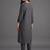 workwear women regular thread work kurta with trousers