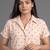 smart women printed regular kurta with palazzos