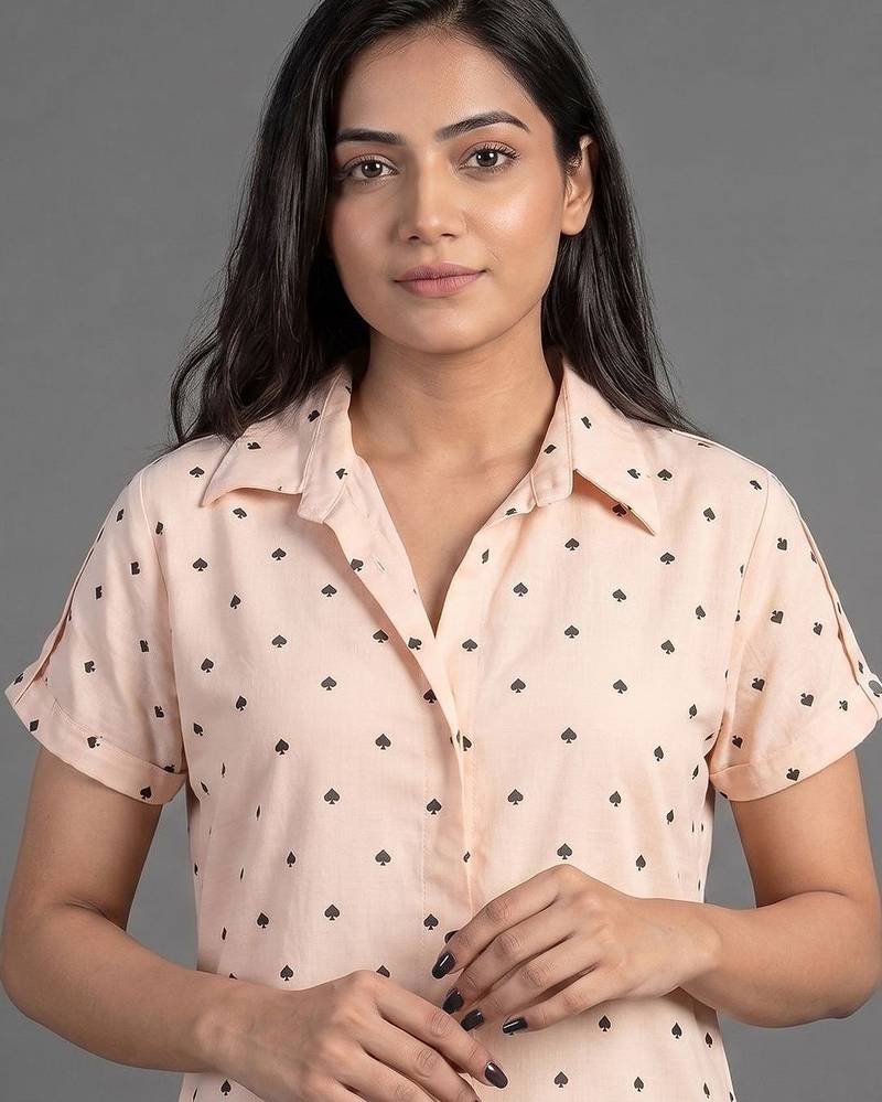 smart women printed regular kurta with palazzos