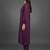 formal women striped regular silk crepe kurta with trousers