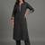 structured women ethnic motifs embroidered regular thread work kurta with trousers