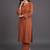 workwear women regular silk crepe kurta with palazzos