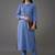 structured women regular kurta with trousers