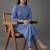 structured women regular kurta with trousers