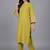 workwear women ethnic motifs embroidered regular thread work kurta with trousers