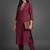 workwear women regular thread work kurta with trousers