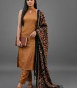 formal women regular kurta with trousers & with dupatta