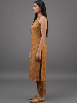 formal women regular kurta with trousers & with dupatta 2