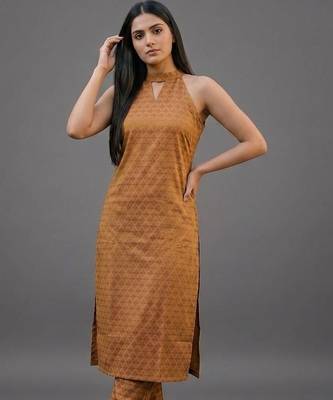 formal women regular kurta with trousers & with dupatta 5
