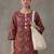contemporary women paisley printed regular cotton farshi suit