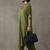 women regular kurta with trousers