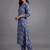 formal women floral printed regular kurta with palazzos