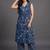 structured women floral printed regular kurta with palazzos