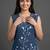 structured women floral printed regular kurta with palazzos