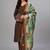 workwear women ethnic motifs regular kurta with trousers & with dupatta