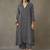 smart women printed regular kurta with harem pants
