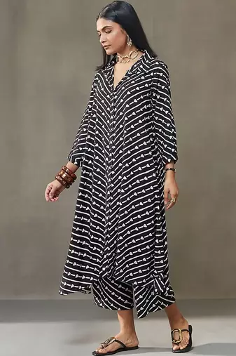 smart women printed regular kurta with harem pants