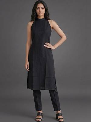 everyday workwear women regular kurta with trousers 5