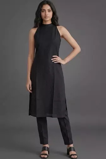 everyday workwear women regular kurta with trousers