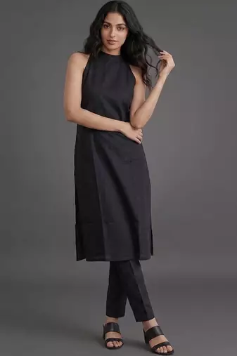 everyday workwear women regular kurta with trousers