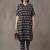 formal women ethnic motifs printed regular cotton kurta with trousers