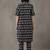 formal women ethnic motifs printed regular cotton kurta with trousers