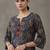 tailored women paisley printed regular cotton farshi suit