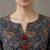 tailored women paisley printed regular cotton farshi suit