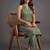 structured women regular kurta with trousers
