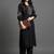 tailored women ethnic motifs embroidered regular thread work kurta with trousers