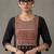 tailored women ethnic motifs embroidered regular thread work cotton kurta with trousers & with dupatta