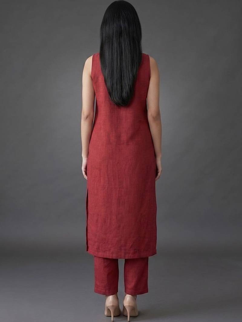 formal women regular kurta with trousers