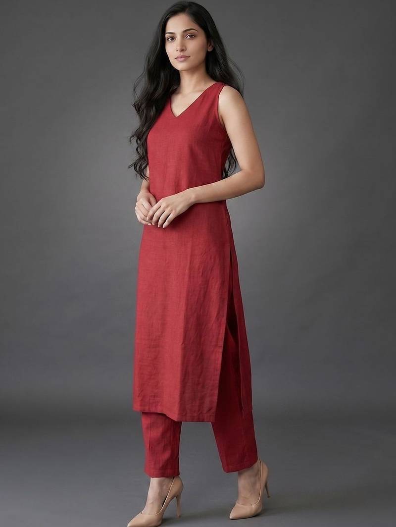 formal women regular kurta with trousers