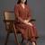 formal women regular thread work kurta with trousers