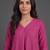 tailored women regular kurta with trousers