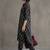 everyday workwear women printed regular cotton kurta with trousers