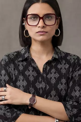 everyday workwear women printed regular cotton kurta with trousers