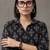everyday workwear women printed regular cotton kurta with trousers