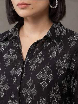 everyday workwear women printed regular cotton kurta with trousers 6